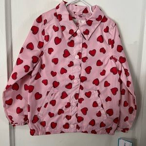 Carters 5-6 girls snap jacket with pockets-NWT